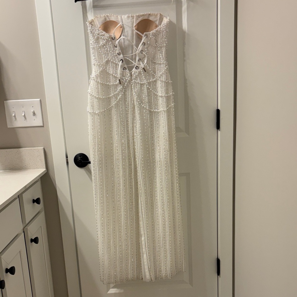 Rosie Etienne Lustre Gown - Picture 10 of 16
